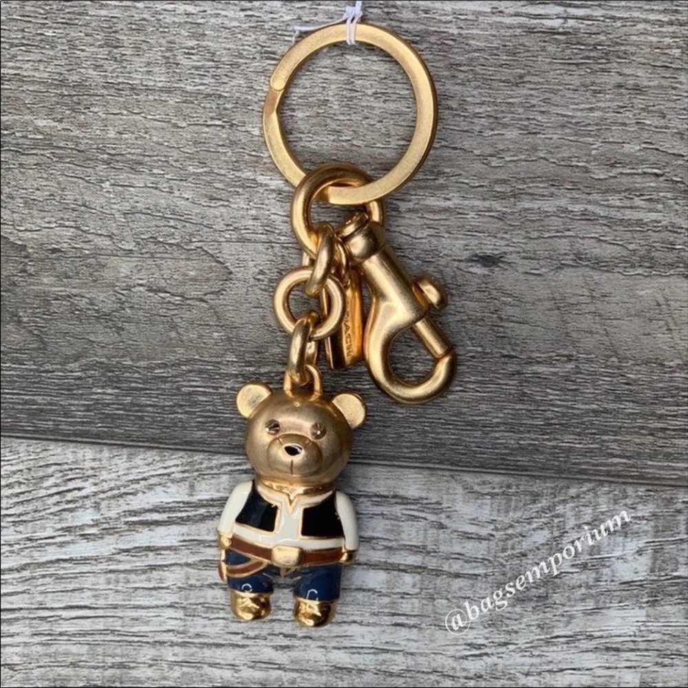 Coach Star Wars Han Solo Key Chain Charm